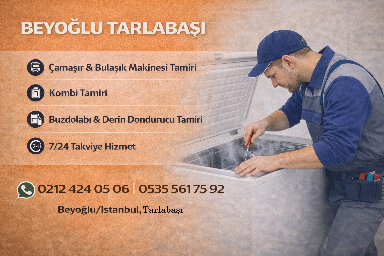 Tarlabaşı Beyaz Eşya Servisi